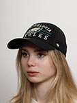 Бейсболка 47 BRAND арт. Highpoint Philadelphia Eagles NFL (черный)